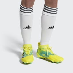 Adidas Predator Flare FG Férfi Rögbi Cipő - Sárga [D65135]